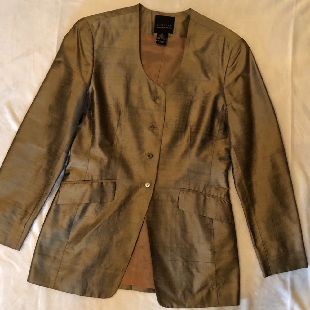 Limited 100% silk jacket